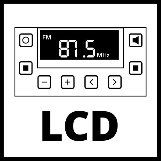 Einhell TE-CR 18 Li-Solo akumulatorski radio (bez baterije i punjača)