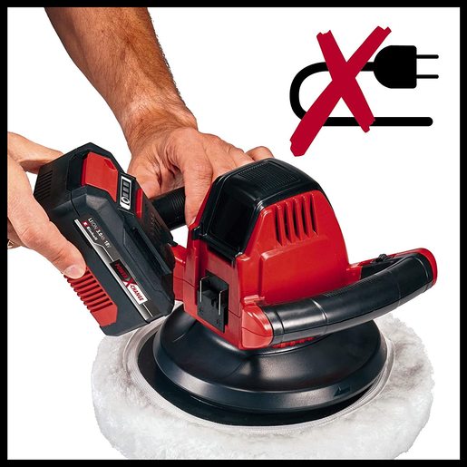 Einhell CE-CB 18/254 Li-Solo akumulatorska polirka za automobile (bez baterije i punjača)