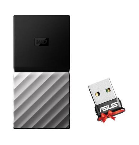 SSD EXT  256GB WD My Passport + poklon ASUS USB-BT400