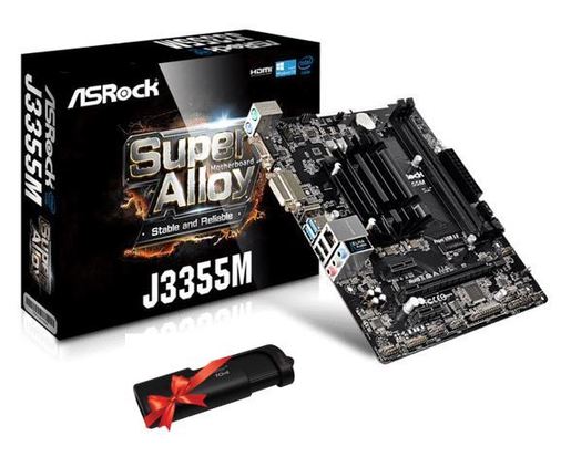 AsRock bundle: MBO J3355M + POKLON USB FD 16GB DT104/16GB