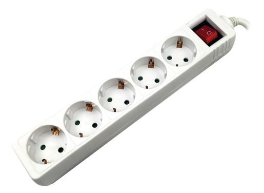 Produžni kabl MS STREAM 5 beli 1,5m