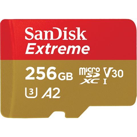 MICRO SD.256GB SanDisk Action Cameras & Drones