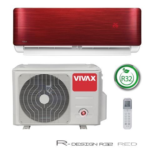 VIVAX COOL, klima ur., ACP-12CH35AERI RED R32 - inv., 3.81kW