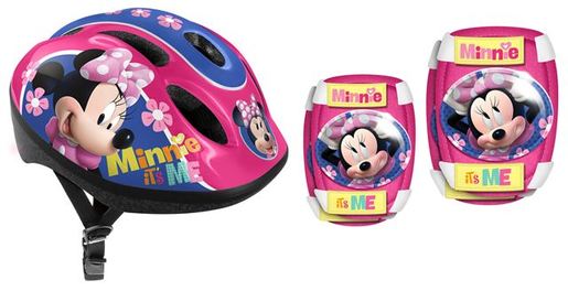 Kaciga, štitnici za kolena i laktove MINNIE ITS ME