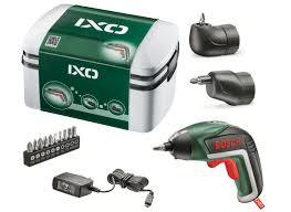 BOSCH akumulatorski odvijač IXO Full Set – sa ugaonim i sa ekscentar nastavkom 06039A8022