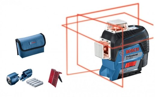 Bosch Professional GLL 3-80 C laser za ukrštene linije  + BT 150 0601063R01