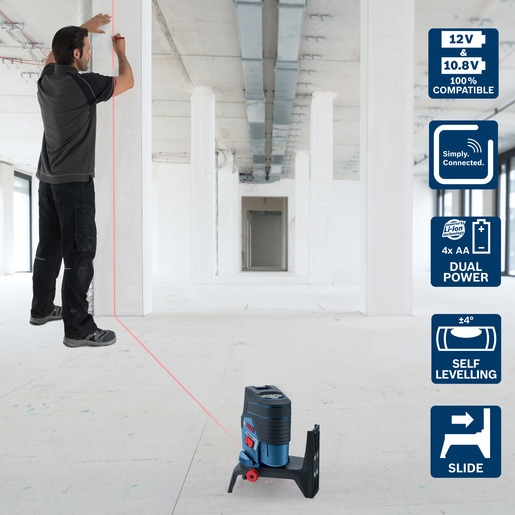 Bosch Professional GCL 2-50 C kombinovani laser 0601066G00
