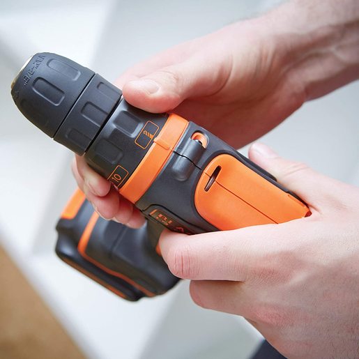 Black+Decker BDCDD12 10.8 V akumulatorska bušilica - odvijač (baterija, punjač)