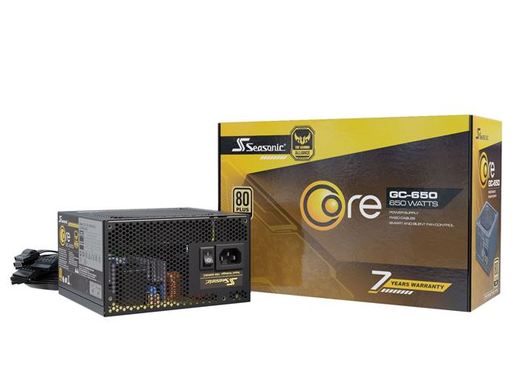 NAPAJANJE Seasonic CORE GC 650W Gold (CORE-GC-650)