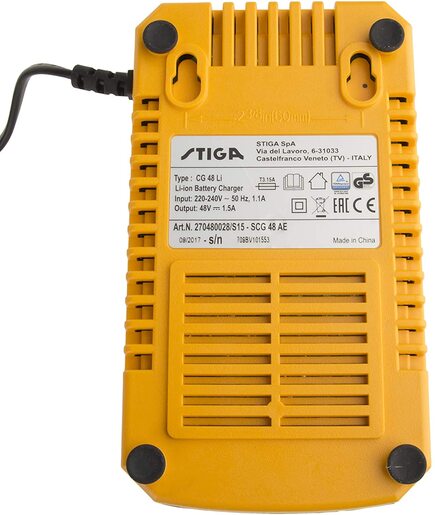 Stiga SCG 48 AE punjač za akumulator