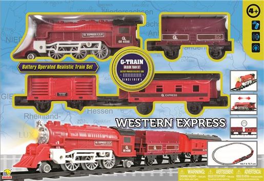 Voz na baterije Western Express 3 vagona 103cm