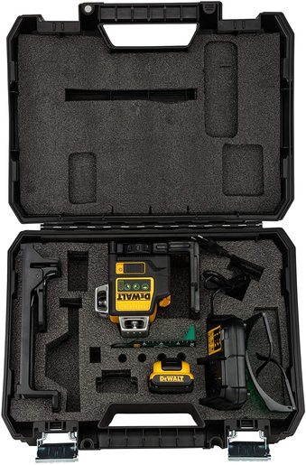 DeWalt DCE089D1G laser linijski V/H zeleni 1 X 2.0Ah