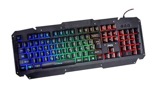 MS INDUSTRIAL Gejmerska tastatura FLARE (Crna)