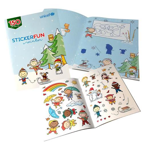 UNICEF VESELE ZIMSKE NALEPNICE U7065