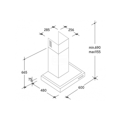 Candy aspirator CMB 650/1 X