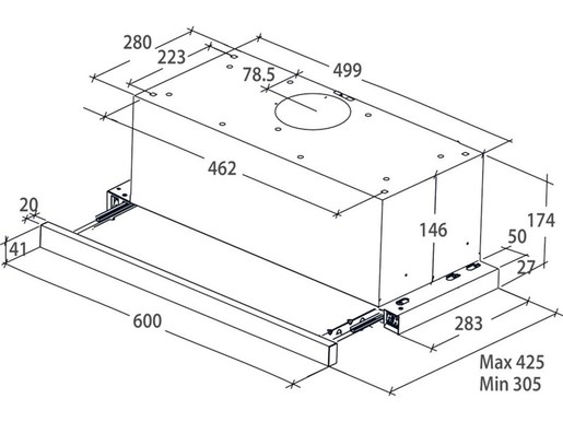 Candy aspirator CBT 6324/1X