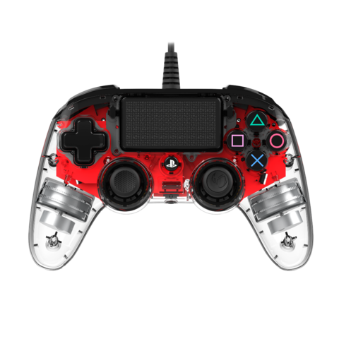 Nacon Nacon PS4 Wired Illuminated Compact Controller Red