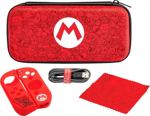 PDP Nintendo Switch Starter Kit Mario Remix Edition