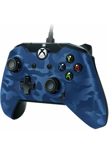 PDP XBOXONE&amp;PC Wired Deluxe Controller Blue Camo