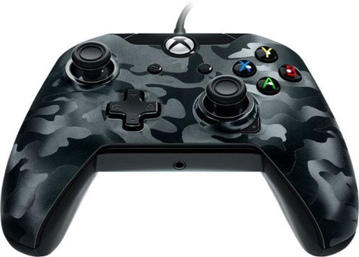 PDP XBOXONE&amp;PC Wired Deluxe Controller Black Camo