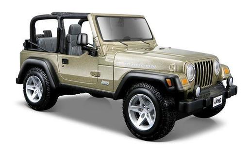 Igr. Metalni automobil 1:27 Jeep Wrangler Rubicon 0125368