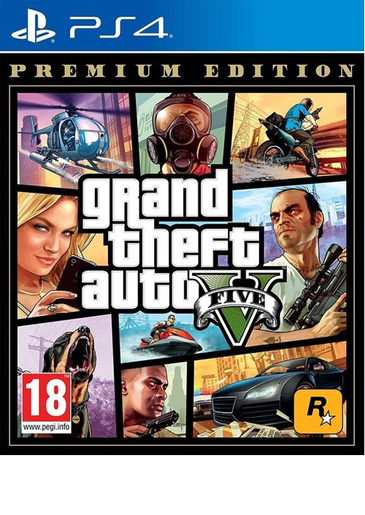 PS4 Grand Theft Auto 5 Premium Edition