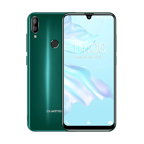 Oukitel C16 PRO zeleni, mobilni telefon