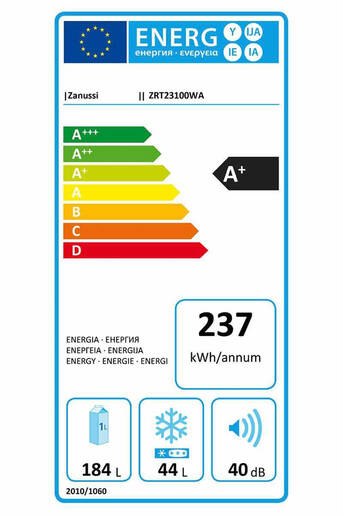 Zanussi frižider ZRT23100WA