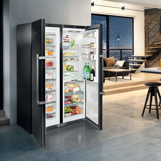 LIEBHERR side by side frižider SBSbs 8683 - Premium + BlackSteel