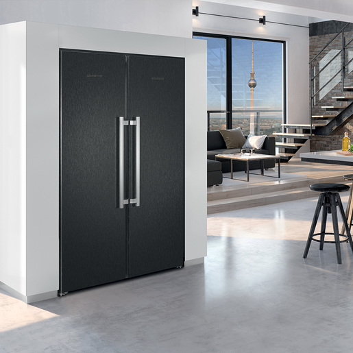 LIEBHERR side by side frižider SBSbs 8683 - Premium + BlackSteel