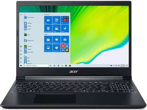Laptop Acer Aspire 7 A715-41G-R516G  (NH.Q8LEX.00D) 15.6 FHD IPS AMD Ryzen 5 3550H 2.1GHz,16GB RAM,512GB SSD,Nvidia GeForce GTX 1650,Linux,laptop