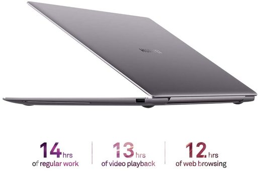 Laptop HUAWEI Matebook X Pro (MACHC-WAE9LP) 53010VVN 13.9“ 3K 3000x2000 450 nits Touch Quad Core Intel Core i7-10510U  1.8GHz,16GB RAM,1 TB SDD,NVIDIA GeForce MX 250,Windows 10 Home,laptop