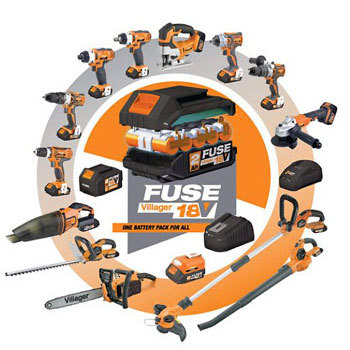 Villager Fuse 18 V/4 Ah baterija