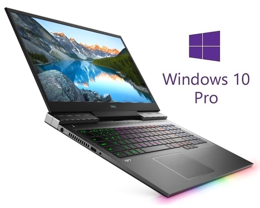 Laptop DELL G7 7700 17.3" FHD 144Hz 300nits i7-10750H 16GB 512GB SSD GeForce RTX 2070 8GB RGB Backlit FP Win10Pro crni 5Y5B