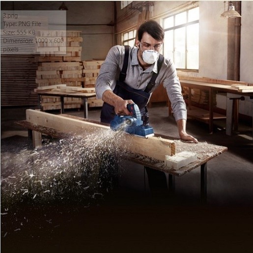 Bosch Professional GHO 6500 renda 0601596000