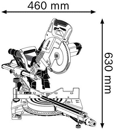 Bosch Professional GCM 800 SJ stacionarna kružna testera 0601B19000