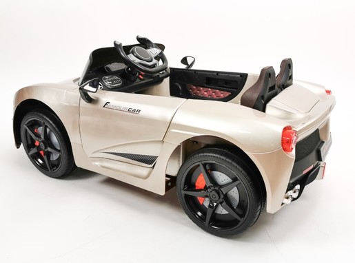 Dečiji auto, model 244-1 metalik zlatni