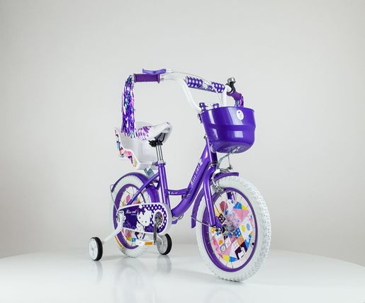 Bicikl "Miss Cat", model 708-16″ ljubičasta