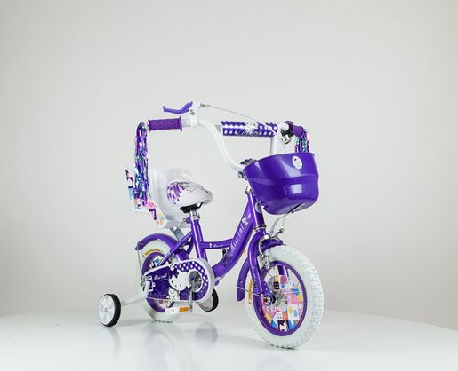 Bicikl "Miss Cat", model 708-12″ ljubičasti