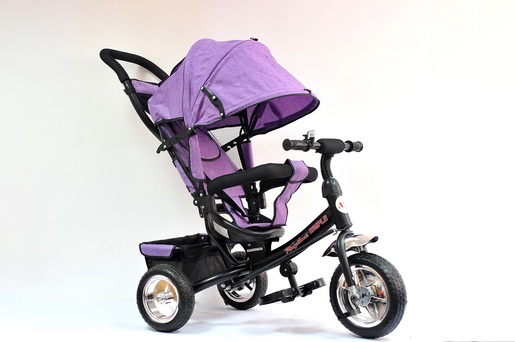 Tricikl Playtime "Simple", model 411 ljubičasti