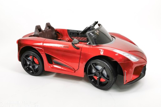 Dečiji auto, model 244-1 metalik crveni