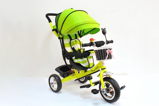 Tricikl Playtime "Meridian", model 406 zeleni