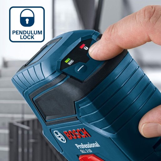 Bosch Professional GLL 2-10 linijski laser za ukrštene linije 0601063L00