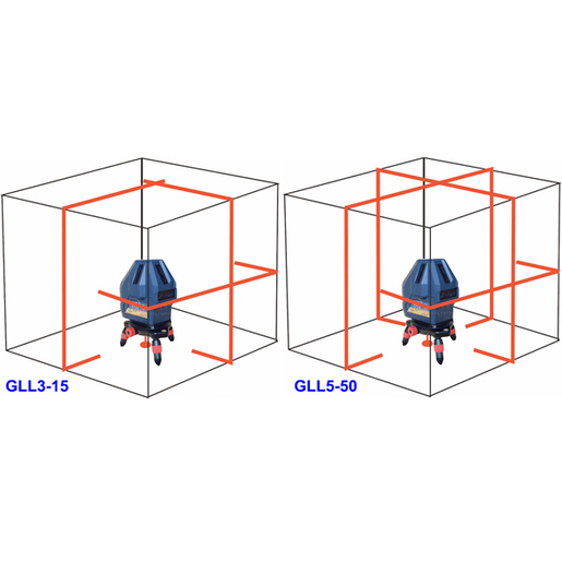 Bosch Professional GLL 5-50 X linijski laser 0601063N00