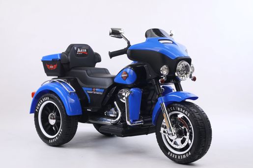 Dečiji motor na akumulator, model 121 plavi