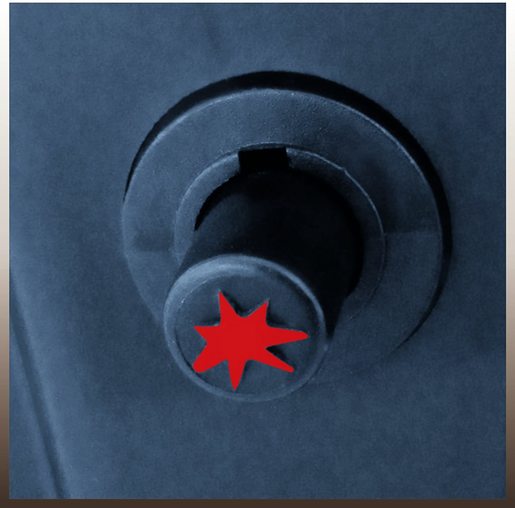 Einhell HGG 110/1 Niro plinski grejač