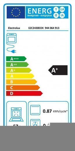 Electrolux rerna EZC2430EOX