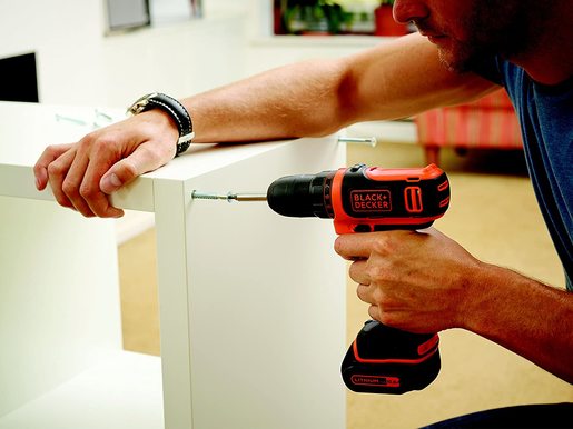 Black+Decker BDCDD12KB akumulatorska bušilica-odvijač (2x1.5 Ah, kofer)