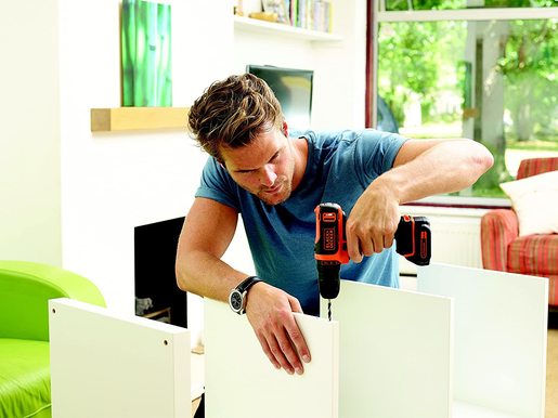 Black+Decker BDCDD12KB akumulatorska bušilica-odvijač (2x1.5 Ah, kofer)