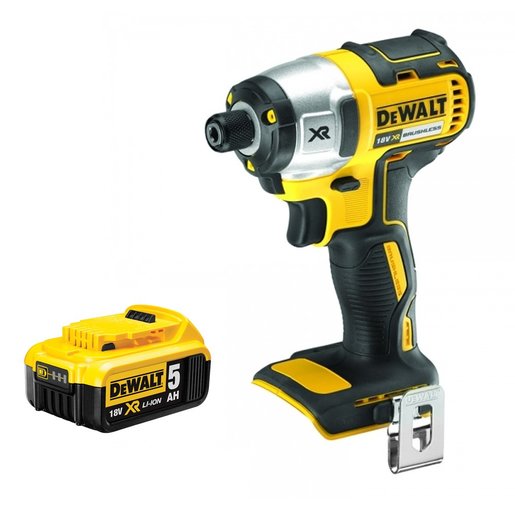 DeWalt DCK268P2T set aku alata (DCD791, DCF887, 2 x 5 Ah baterija, punjač, kofer)